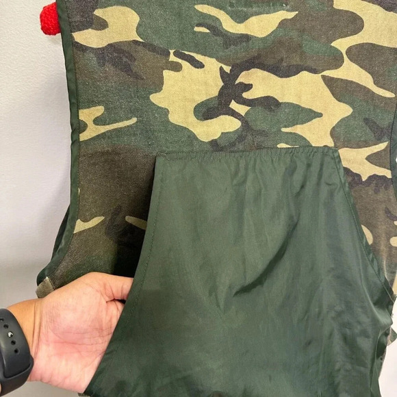 Vintage Camo Game Winner Sportswear Waterfowl Shooting Hunting Vest Size Small - Picture 5 of 9